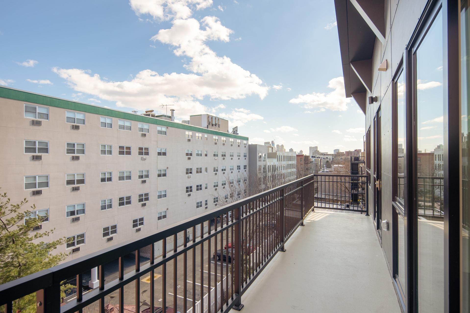 527 Monroe Street, Unit 3R Hoboken, NJ 07030 - Photo 5 of 22 a view of balcony with city view