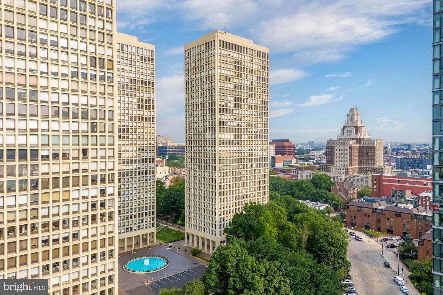 210 Locust Street, Unit 22EW Philadelphia, PA 19106 - Photo 1 of 21 a view of a city with tall buildings