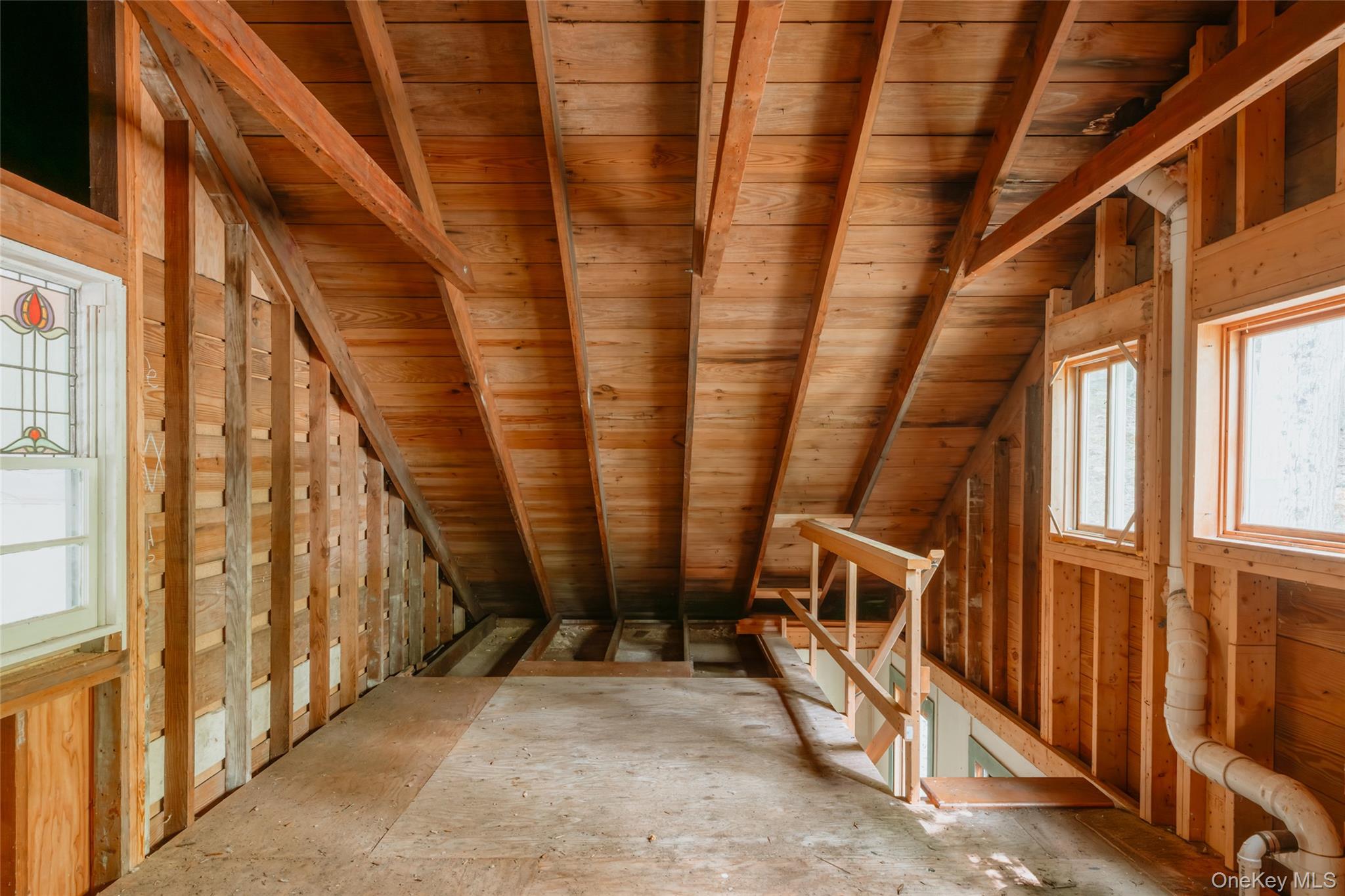 48 Upper Main Street Callicoon, NY 12723 - Photo 29 of 48 Unfinished attic featuring an upstairs landing