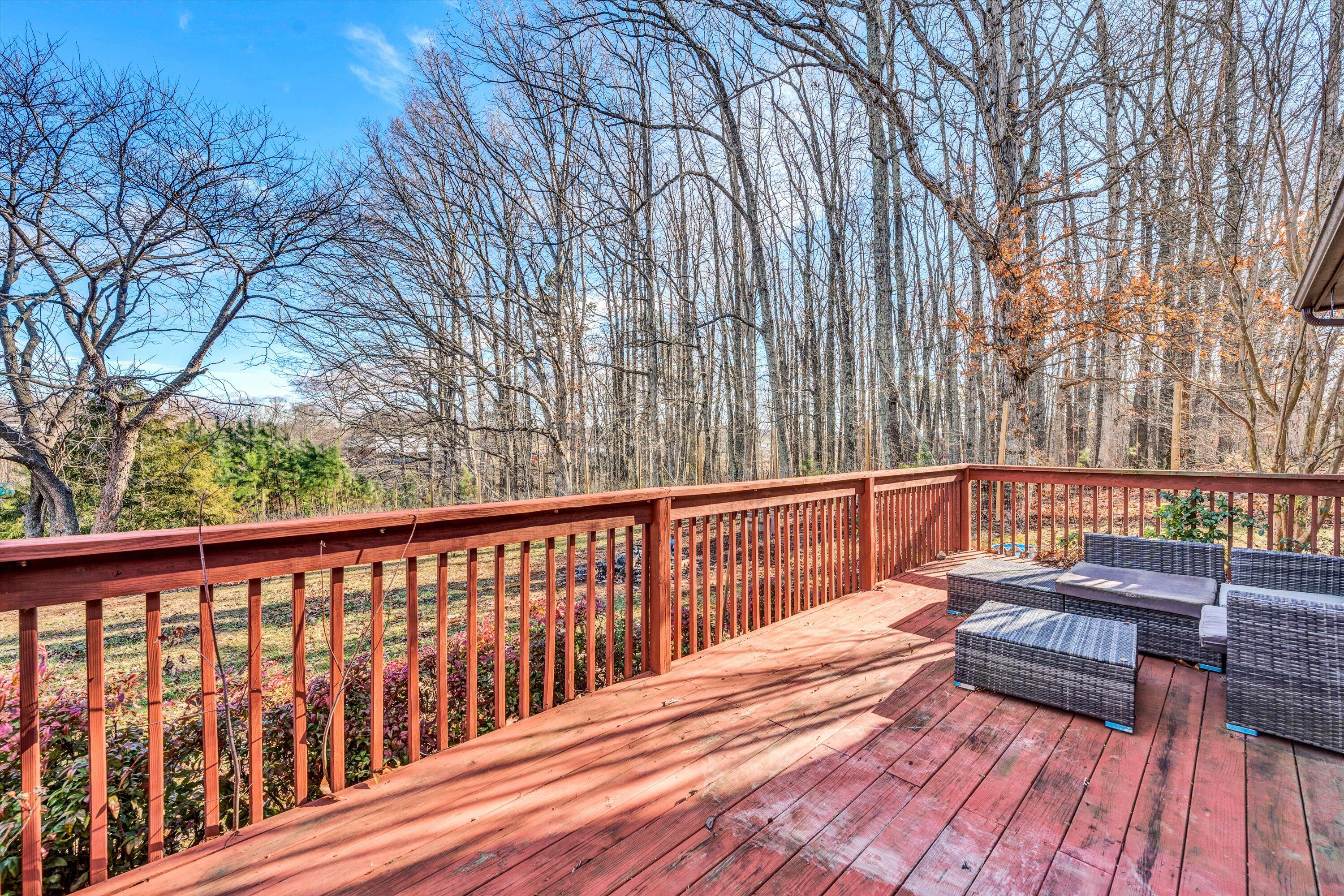 1120 Turner Branch Road Goodview, VA 24095 - Photo 31 of 35 a view of wooden deck