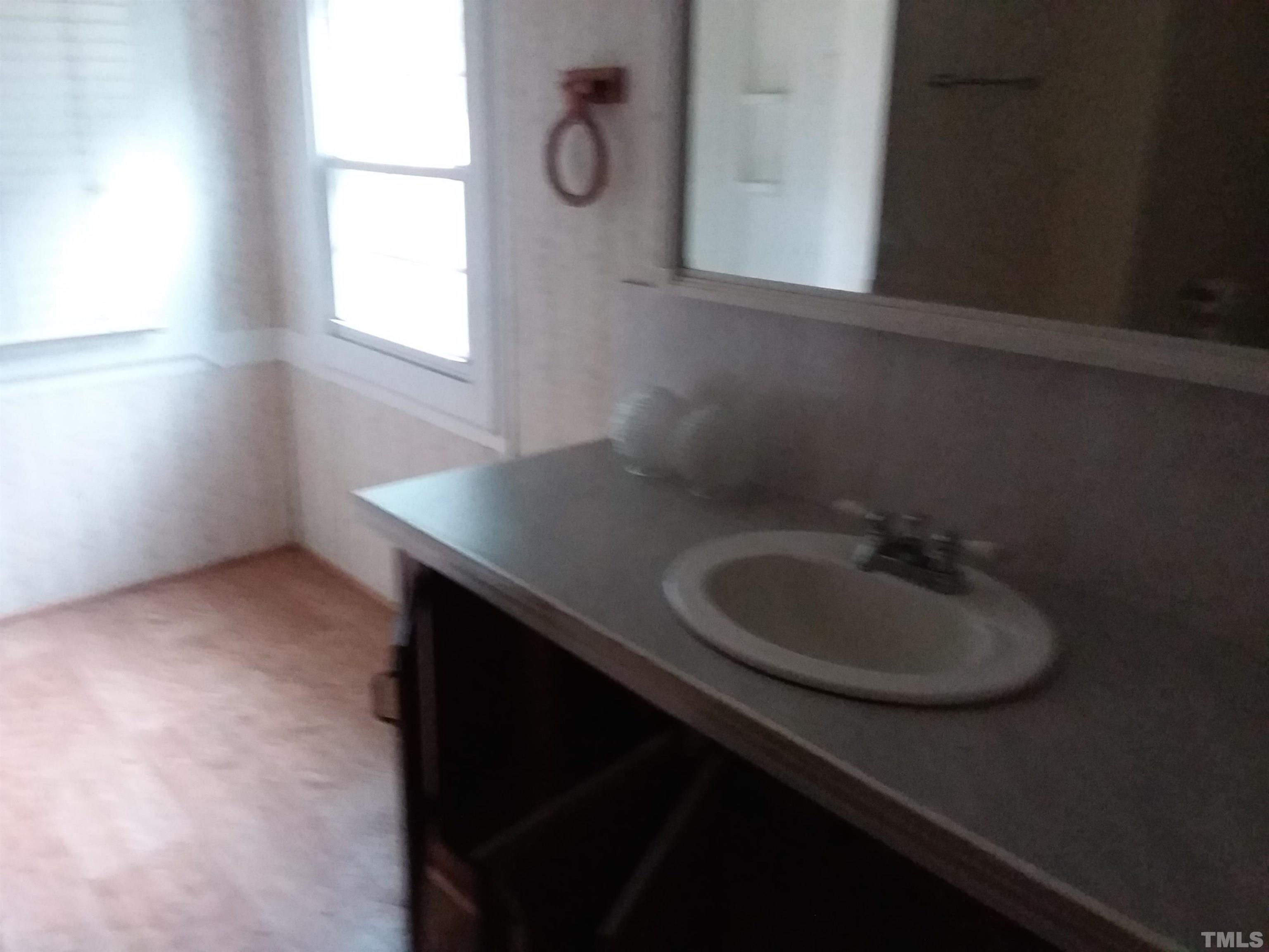 4644 Dusty Road Raleigh, NC 27610 - Photo 11 of 12 a bathroom with a sink and a mirror