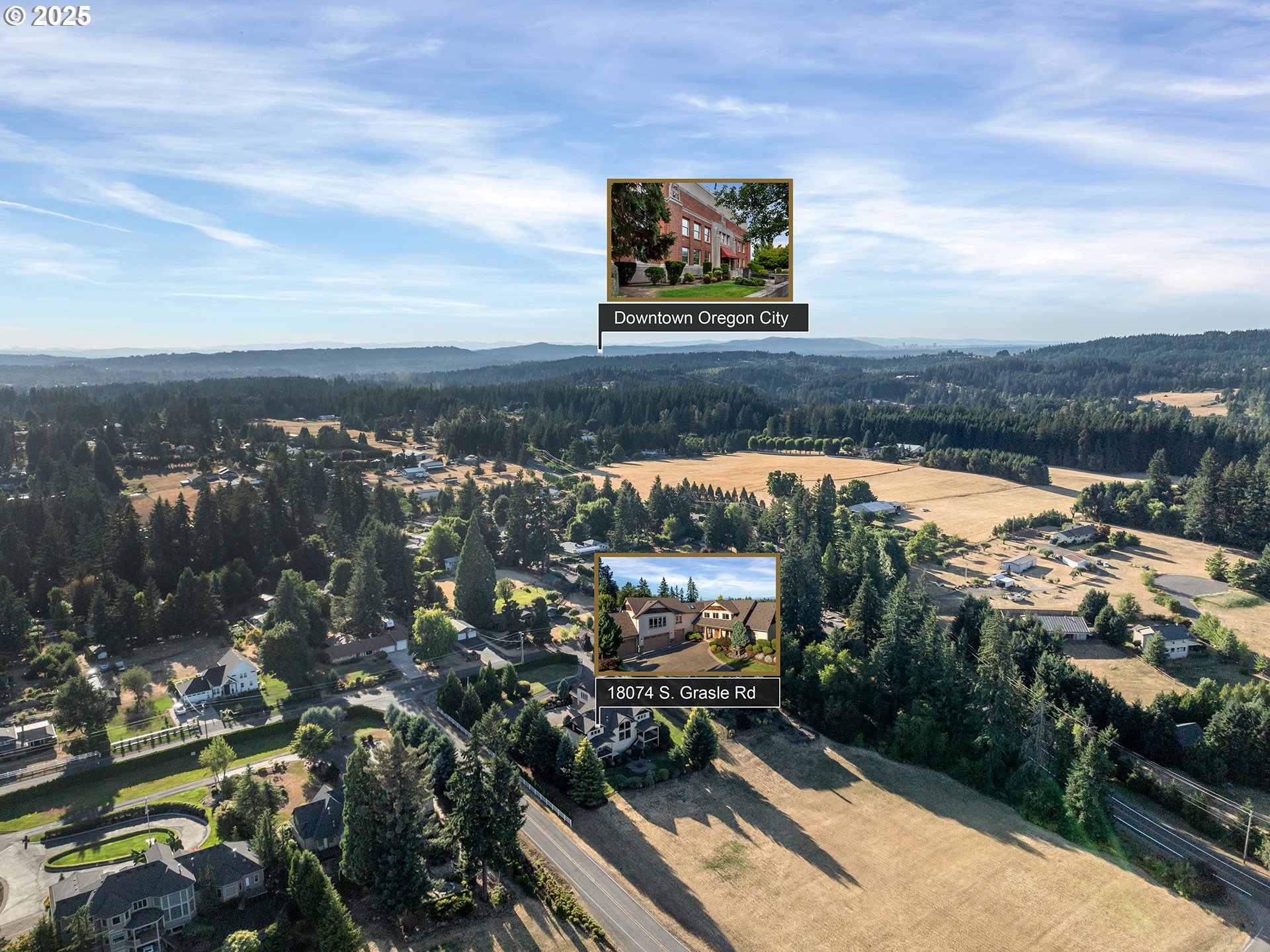 18074 South Grasle Road Oregon City, OR 97045 - Photo 43 of 48 Drone View/UAV