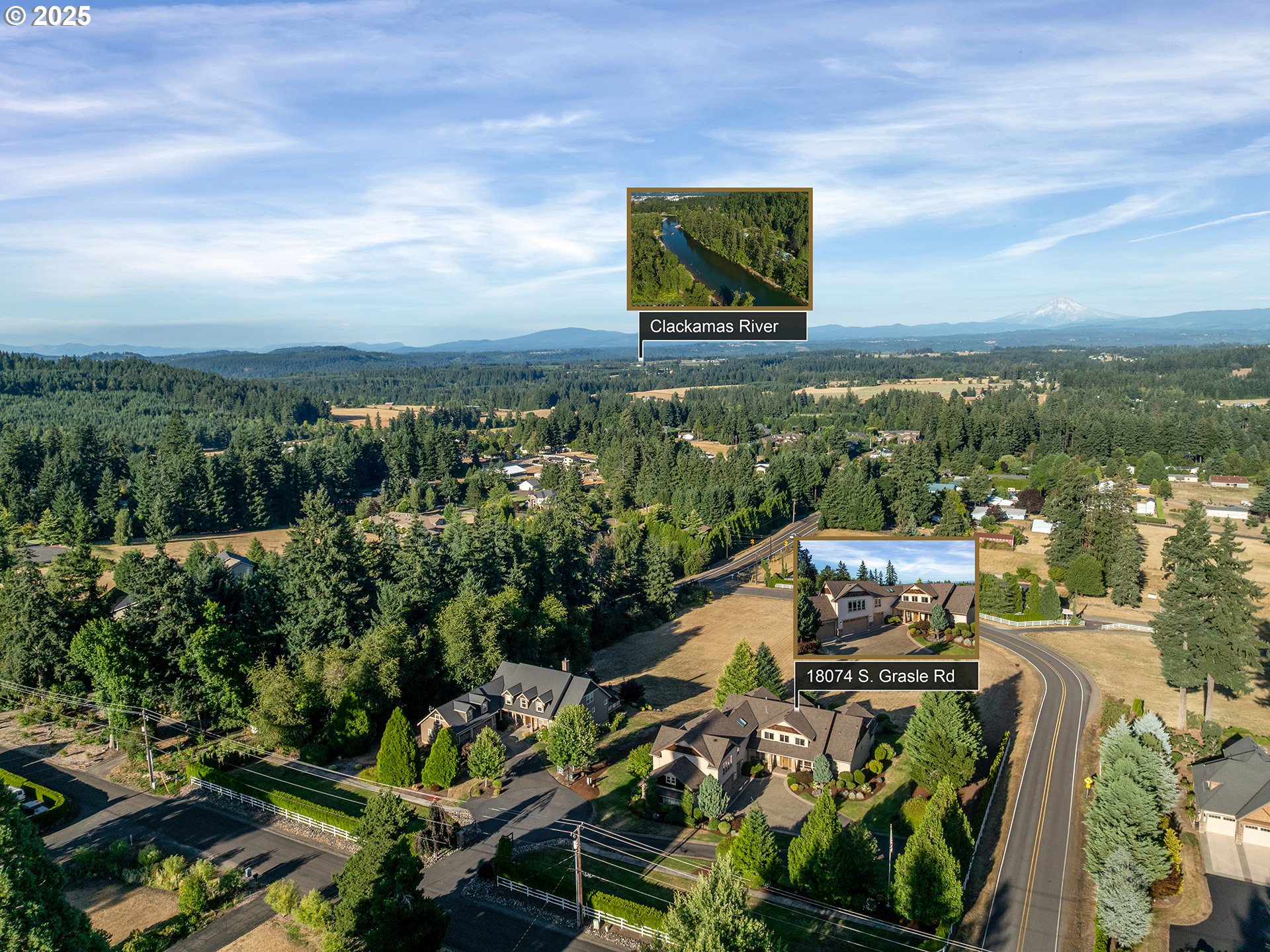 18074 South Grasle Road Oregon City, OR 97045 - Photo 45 of 48 Drone View/UAV