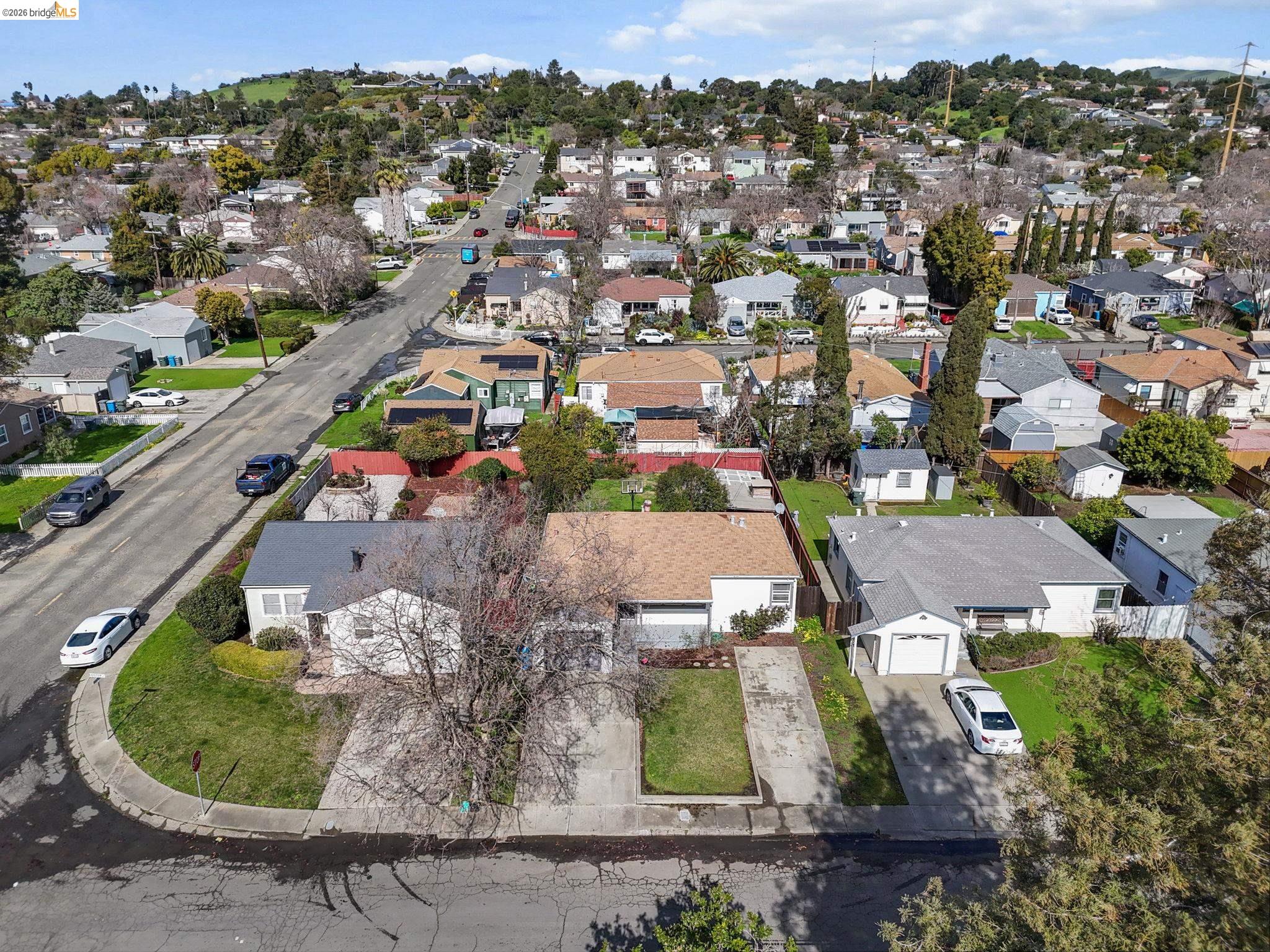 104 Foster Street Vallejo, CA 94591 - Photo 3 of 34 an aerial view of residential houses with outdoor space and parking