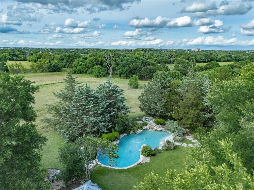 151 Trinity Bluffs Road Aledo, TX 76008 - Photo 33 of 40 a view of a lake with a yard