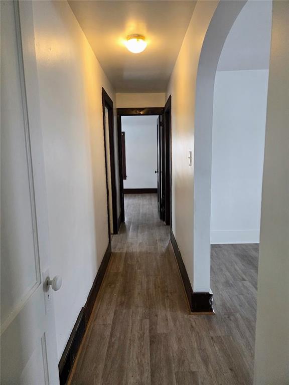 306 Spruce Street Butler, PA 16001 - Photo 29 of 47 a view of a hallway with wooden floor