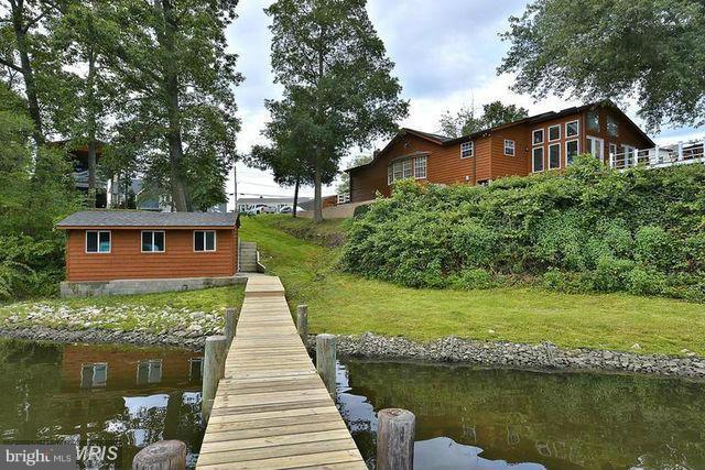 326 Steedman Point Road Pasadena, MD 21122 - Photo 22 of 30 looking at home from the smaller pier