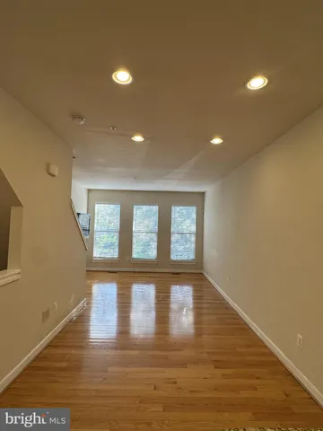 a view of wooden balcony