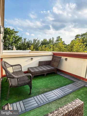 a front view of a building with street view