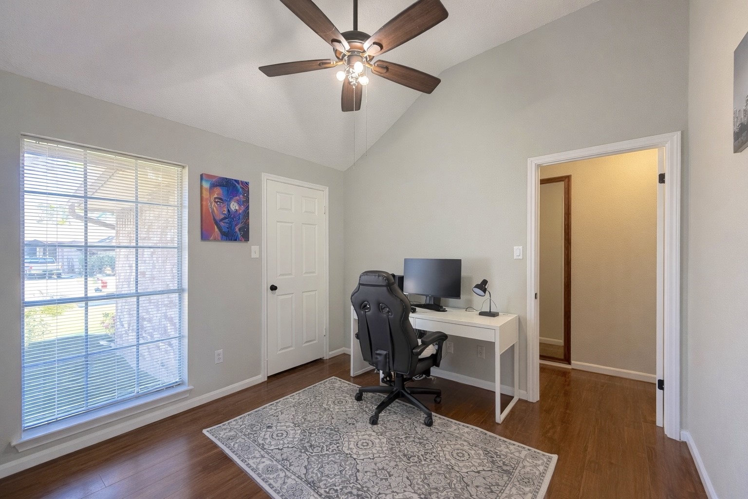 17007 Spruce Run Drive Spring, TX 77379 - Photo 19 of 23 a view of a workspace with furniture and a window