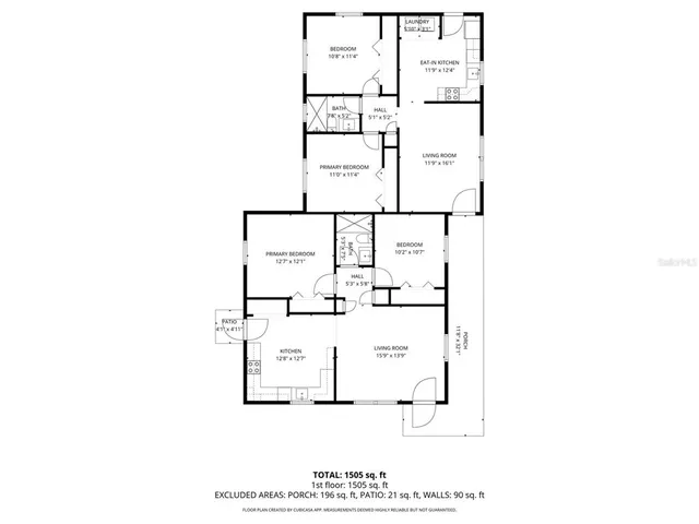 a picture of a floor plan