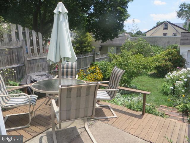 303 Ryers Avenue Cheltenham, PA 19012 - Photo 33 of 37 Back Deck and Garden