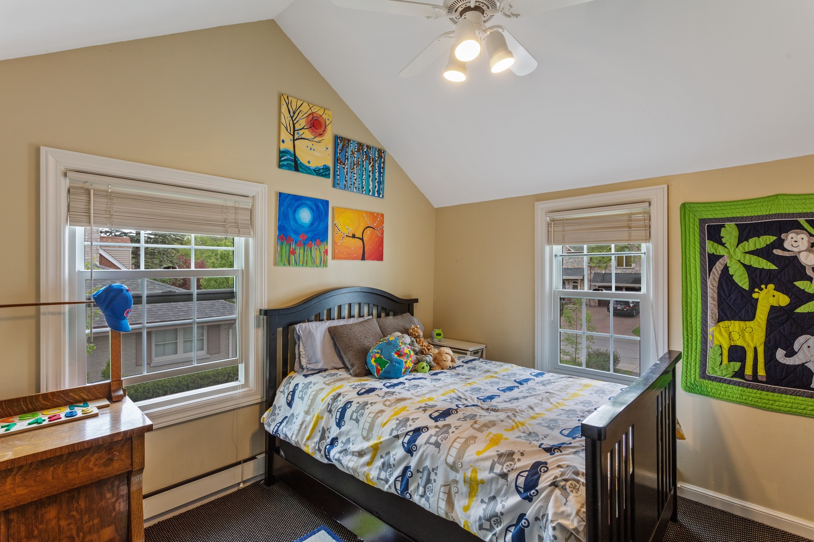 1152 Raleigh Road Glenview, IL 60025 - Photo 17 of 23 a bedroom with a bed and a window