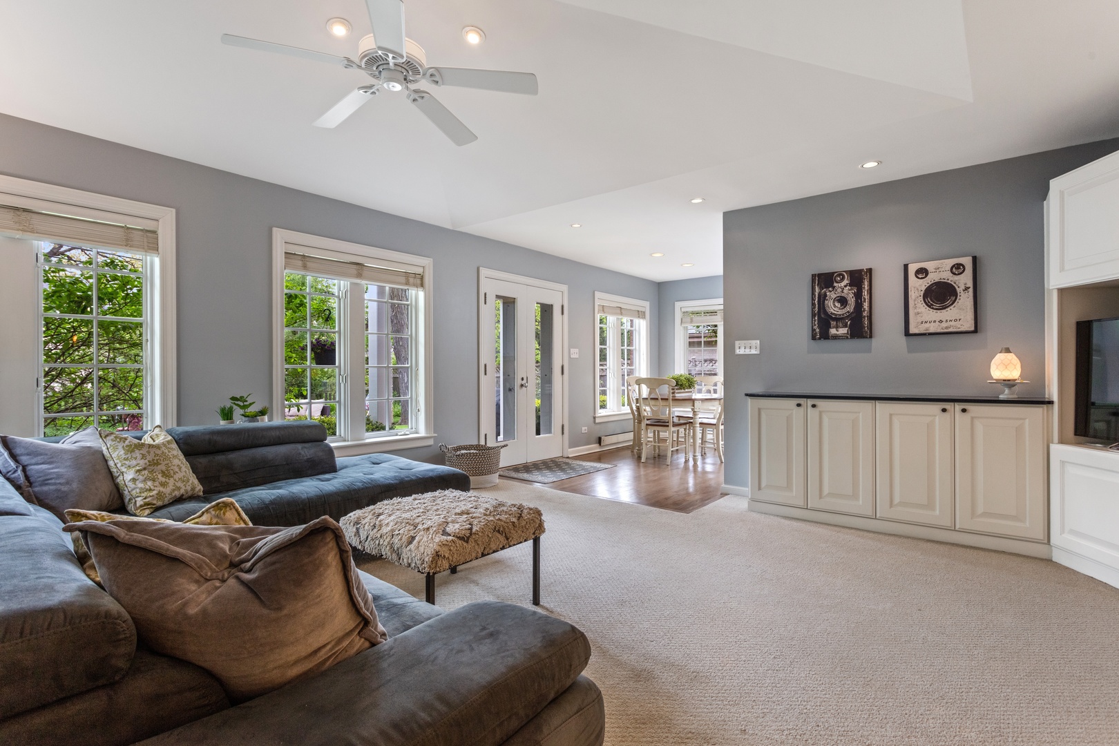 1152 Raleigh Road Glenview, IL 60025 - Photo 10 of 23 a living room with furniture and a large window