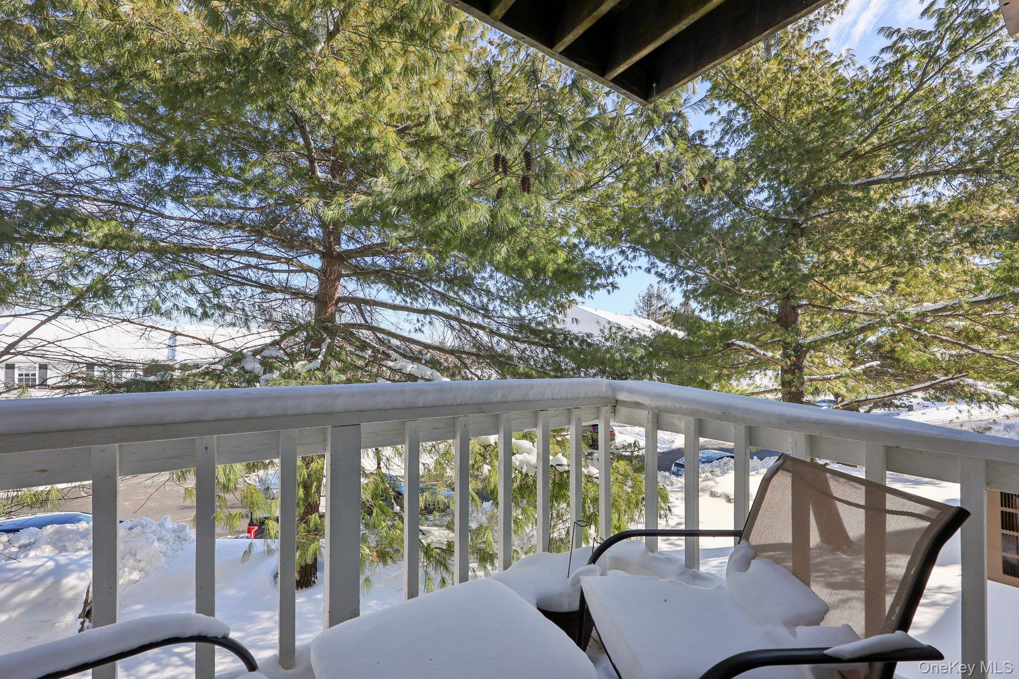 14 Lexington Hills Road, Unit 3 Harriman, NY 10926 - Photo 29 of 30 a view of a balcony with furniture