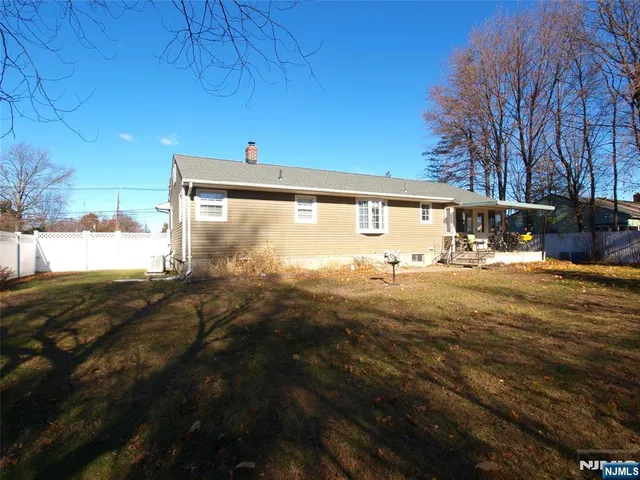 a view of outdoor space with garden