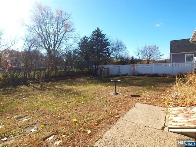 a view of a swimming pool with an outdoor space
