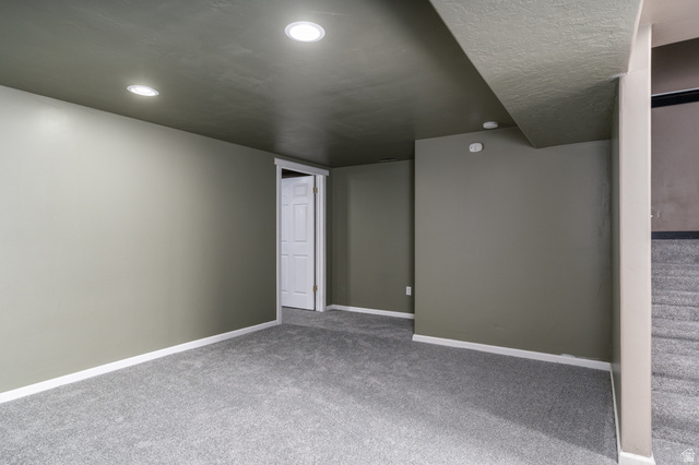 19994 South Olson Road Downey, ID 83234 - Photo 20 of 49 Finished below grade area featuring baseboards and carpet floors