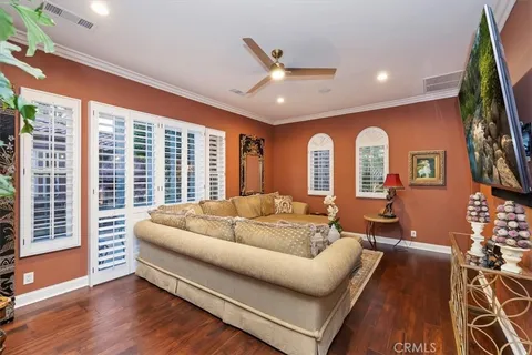 a view of a swimming pool with a lounge chairs