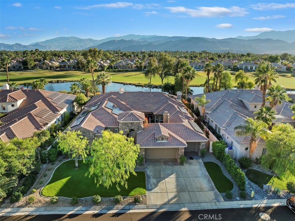 20 Vista Encantada Rancho Mirage, CA 92270 - Photo 62 of 75 an aerial view of residential houses with outdoor space and river
