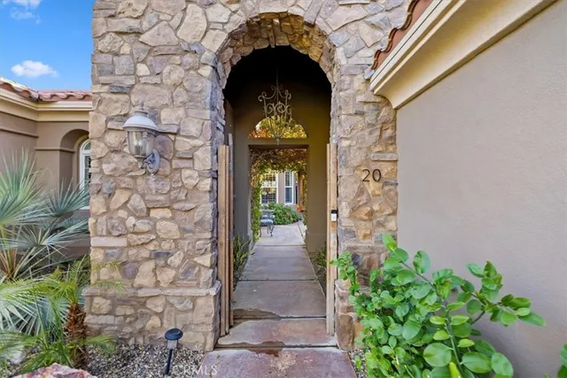 a view of a house with a patio