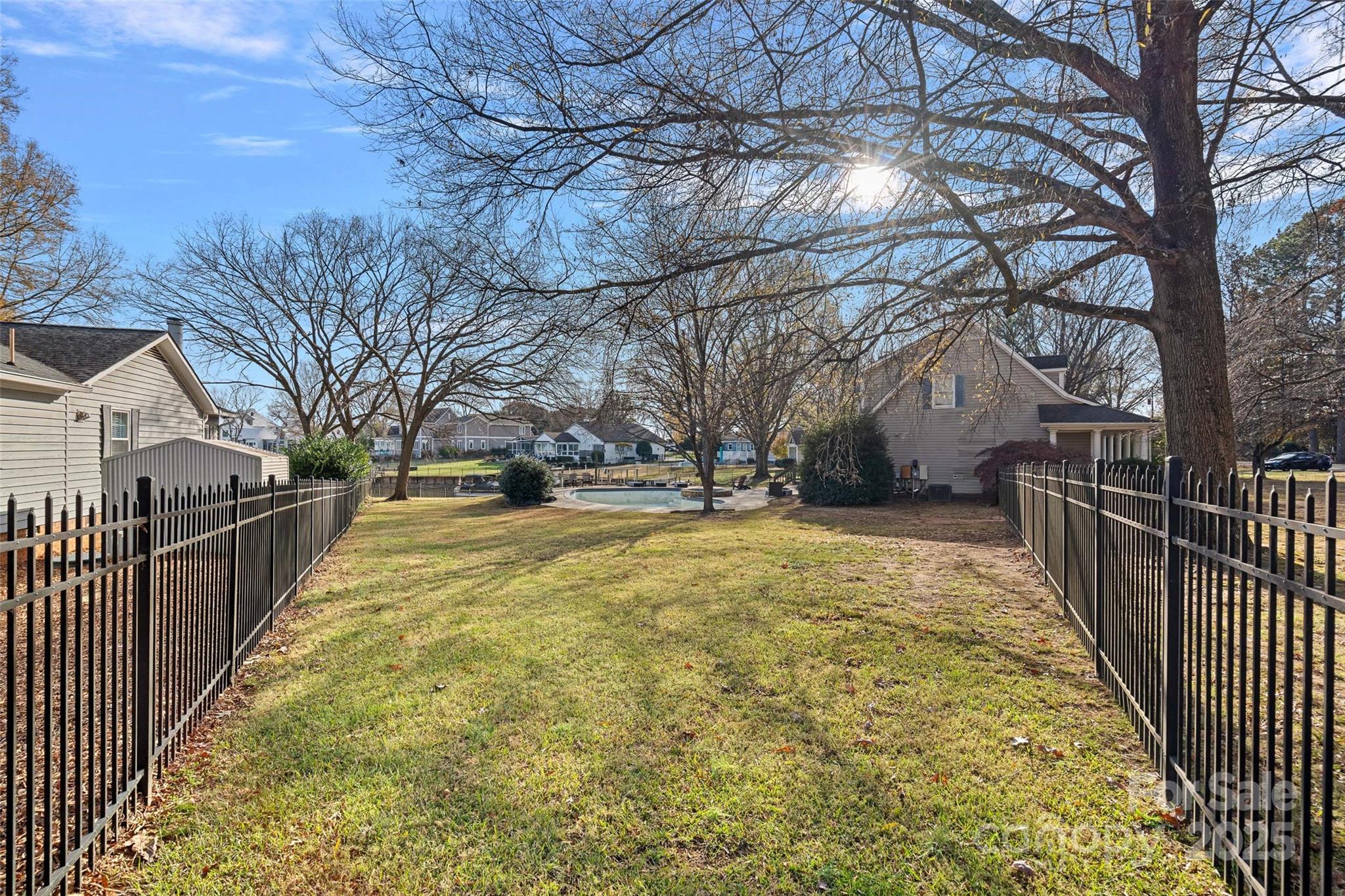 18032 Nantz Road Cornelius, NC 28031 - Photo 25 of 26 a view of yard with wooden fence