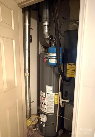 a view of storage and utility room