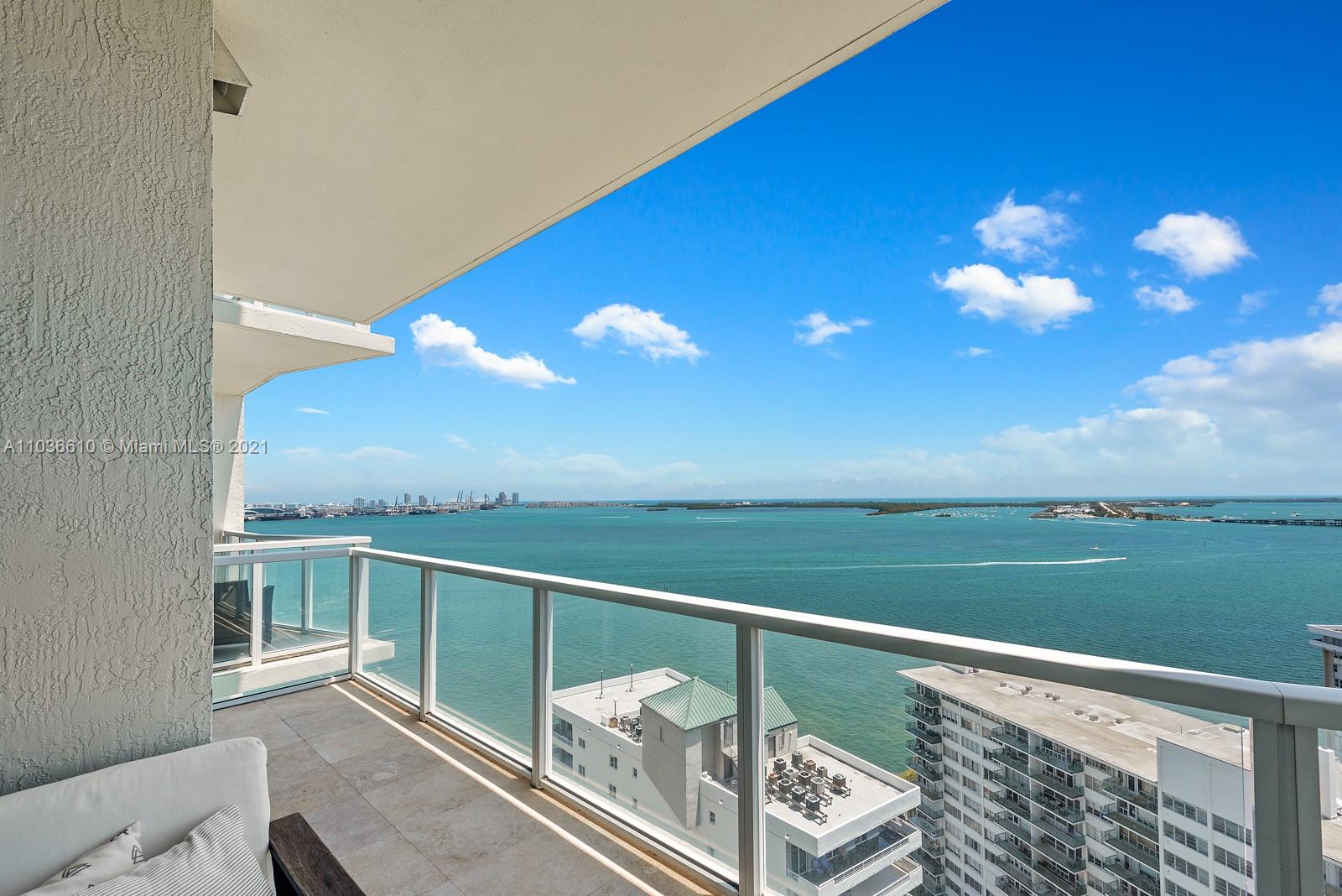 218 Southeast 14th Street, Unit TS103 Miami, FL 33131 - Photo 17 of 31 a view of ocean with balcony