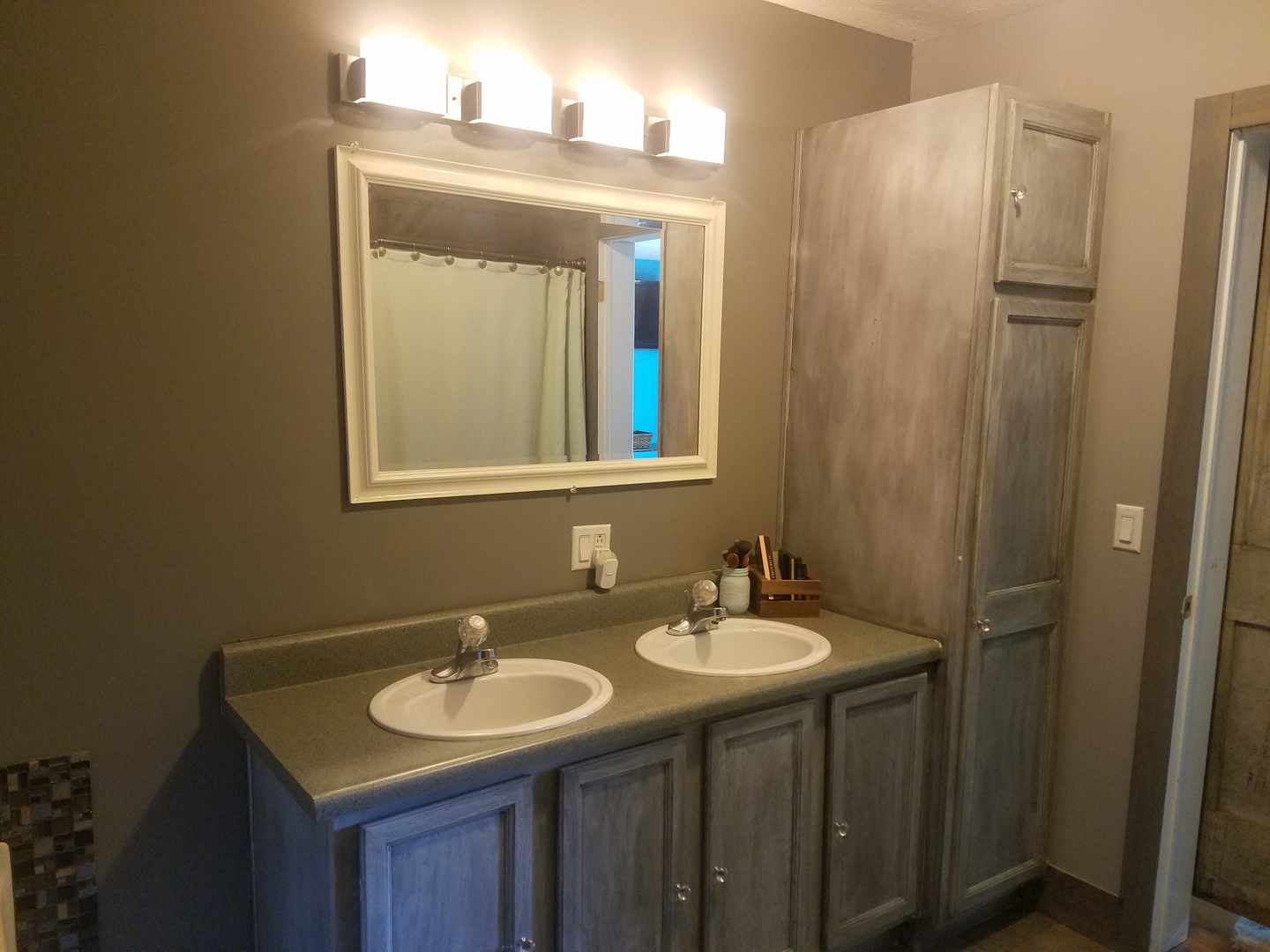25814 Mary Road Garden Prairie, IL 61038 - Photo 8 of 19 a bathroom with a sink and a mirror