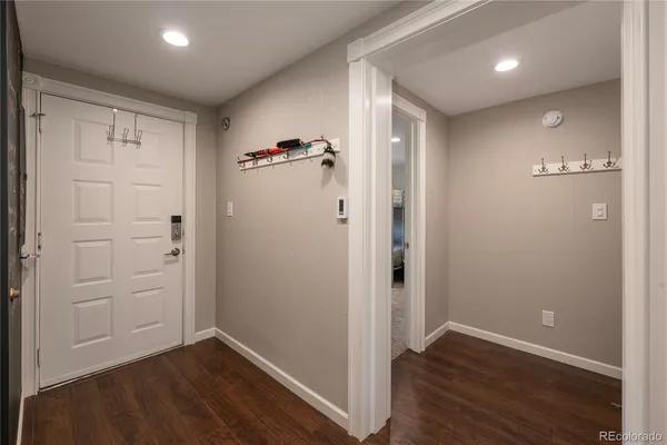 wooden floor in an empty room