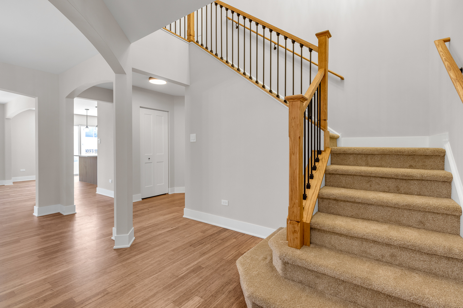 25653 Bridle Path Channahon, IL 60410 - Photo 6 of 43 a view of entryway with wooden floor