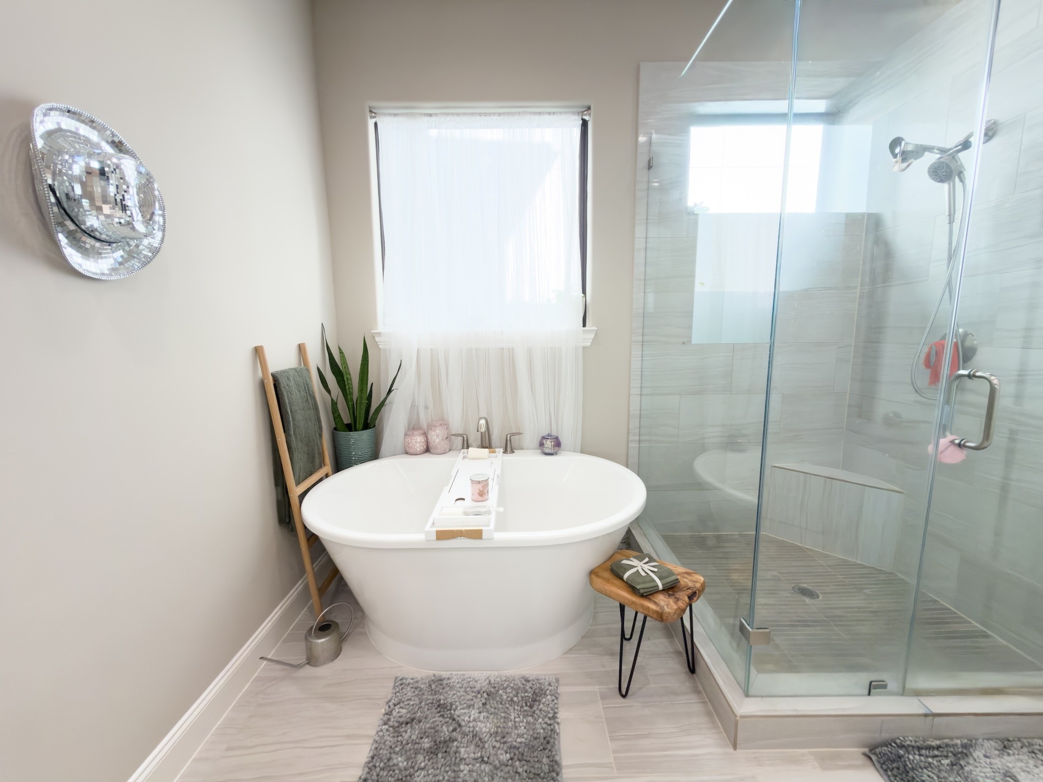 2437 Prairie Hollow Lane Houston, TX 77077 - Photo 18 of 27 a bathroom with a sink and a mirror