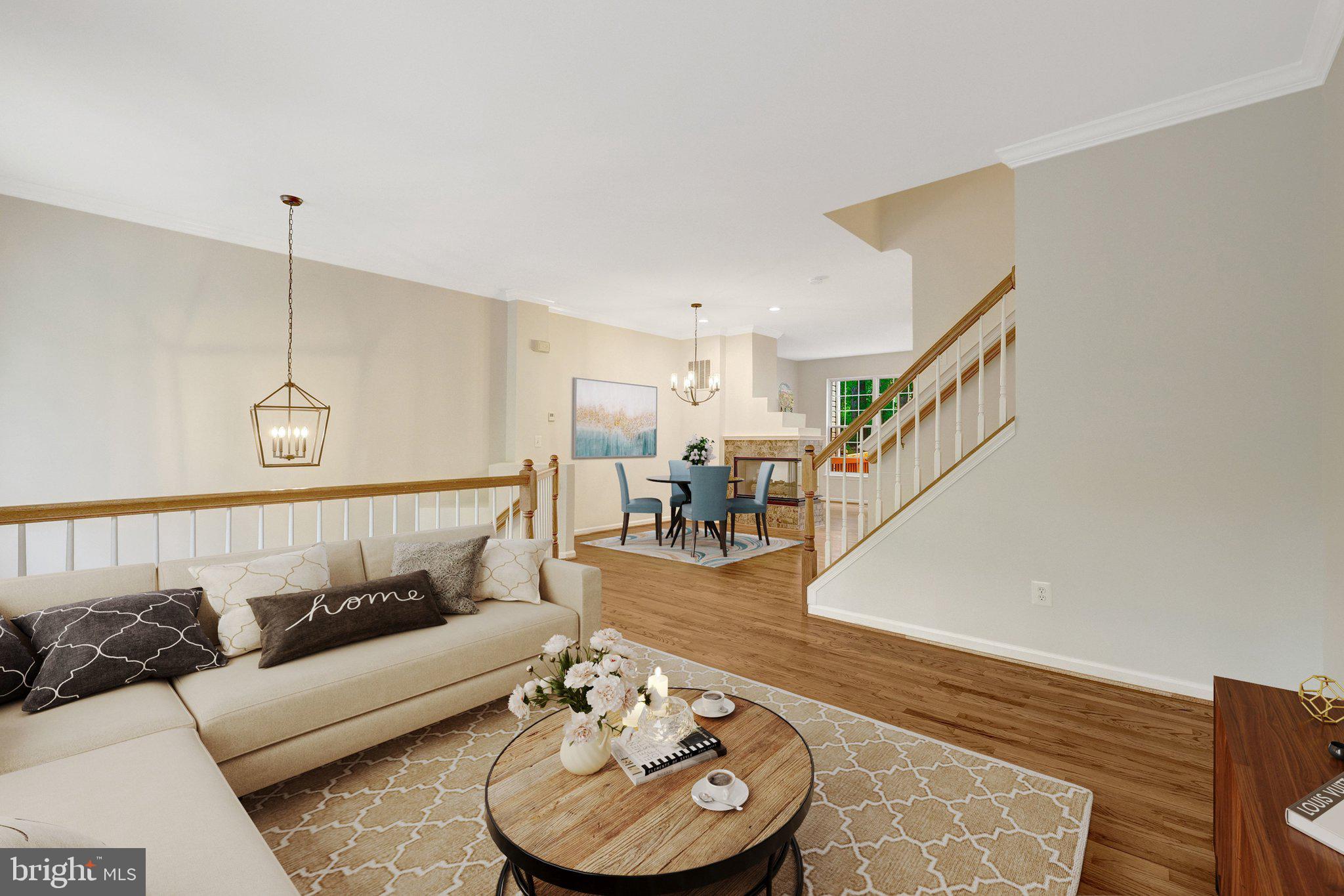 1268 Wild Hawthorn Way Reston, VA 20194 - Photo 9 of 55 Virtual Presentation of Formal Living Room