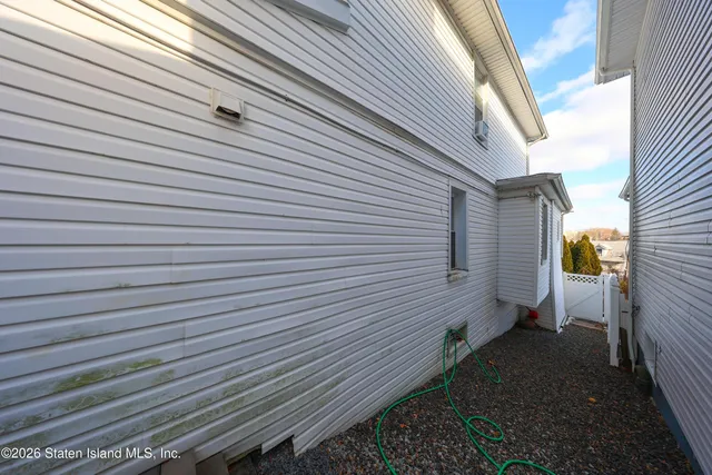 a view of a backyard with a sink