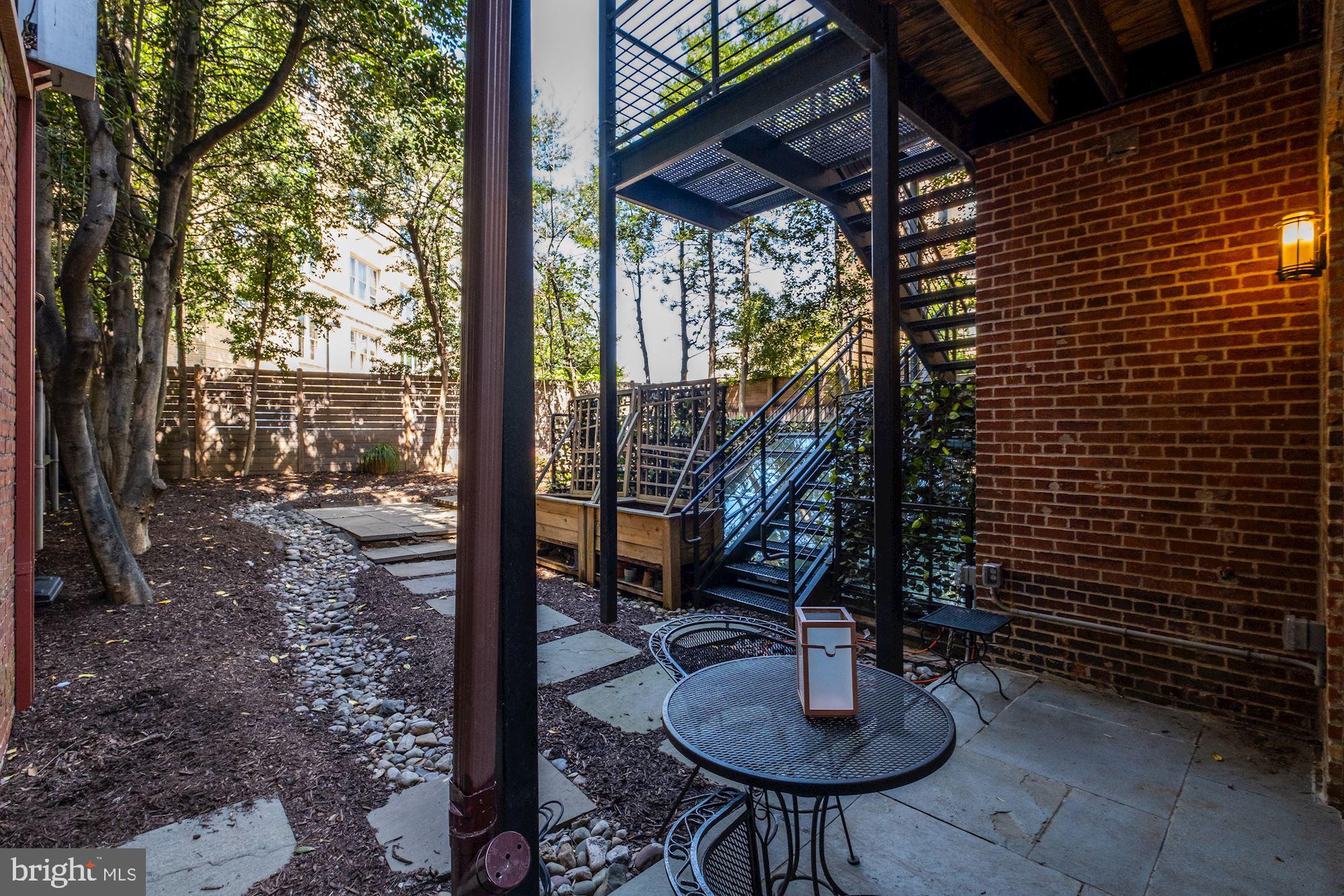 2009 Columbia Road Northwest, Unit 4 Washington, DC 20009 - Photo 15 of 18 Private patio and yard