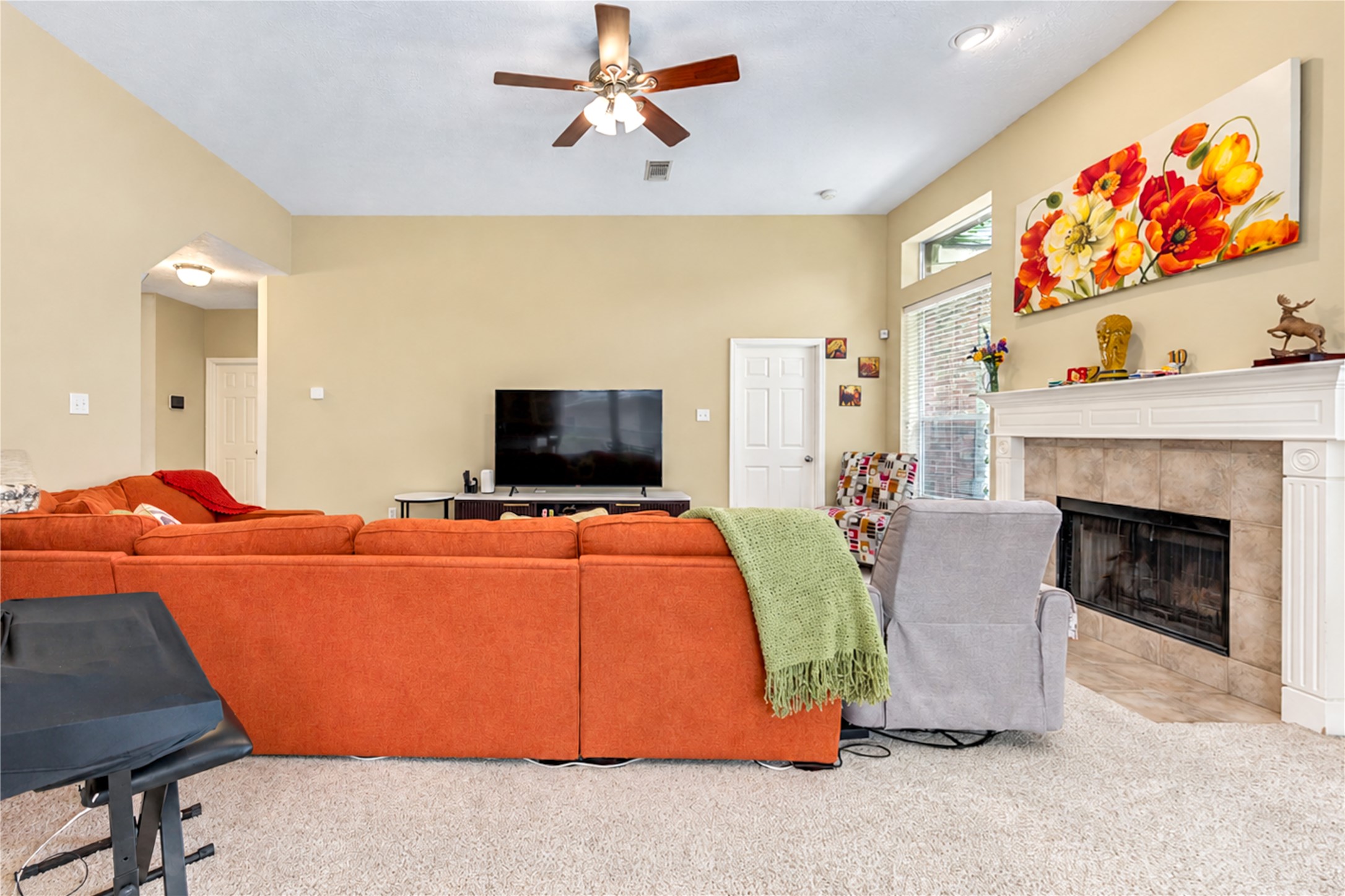 12806 Ridge Bank Lane Houston, TX 77041 - Photo 13 of 44 A spacious living room perfect for relaxation and entertaining.