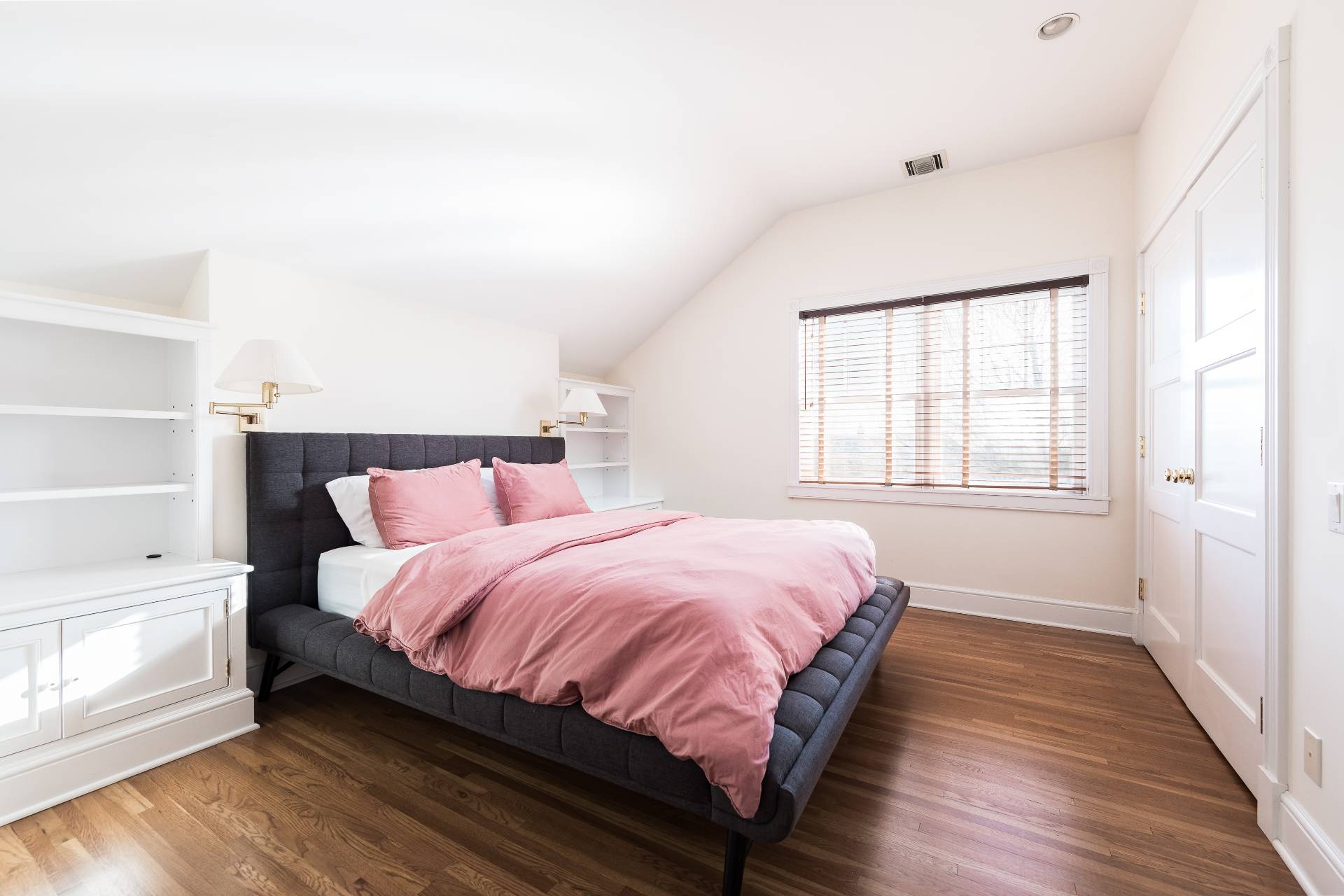 5 Mill Path Bridgehampton, NY 11963 - Photo 17 of 30 a bedroom with a bed and a window