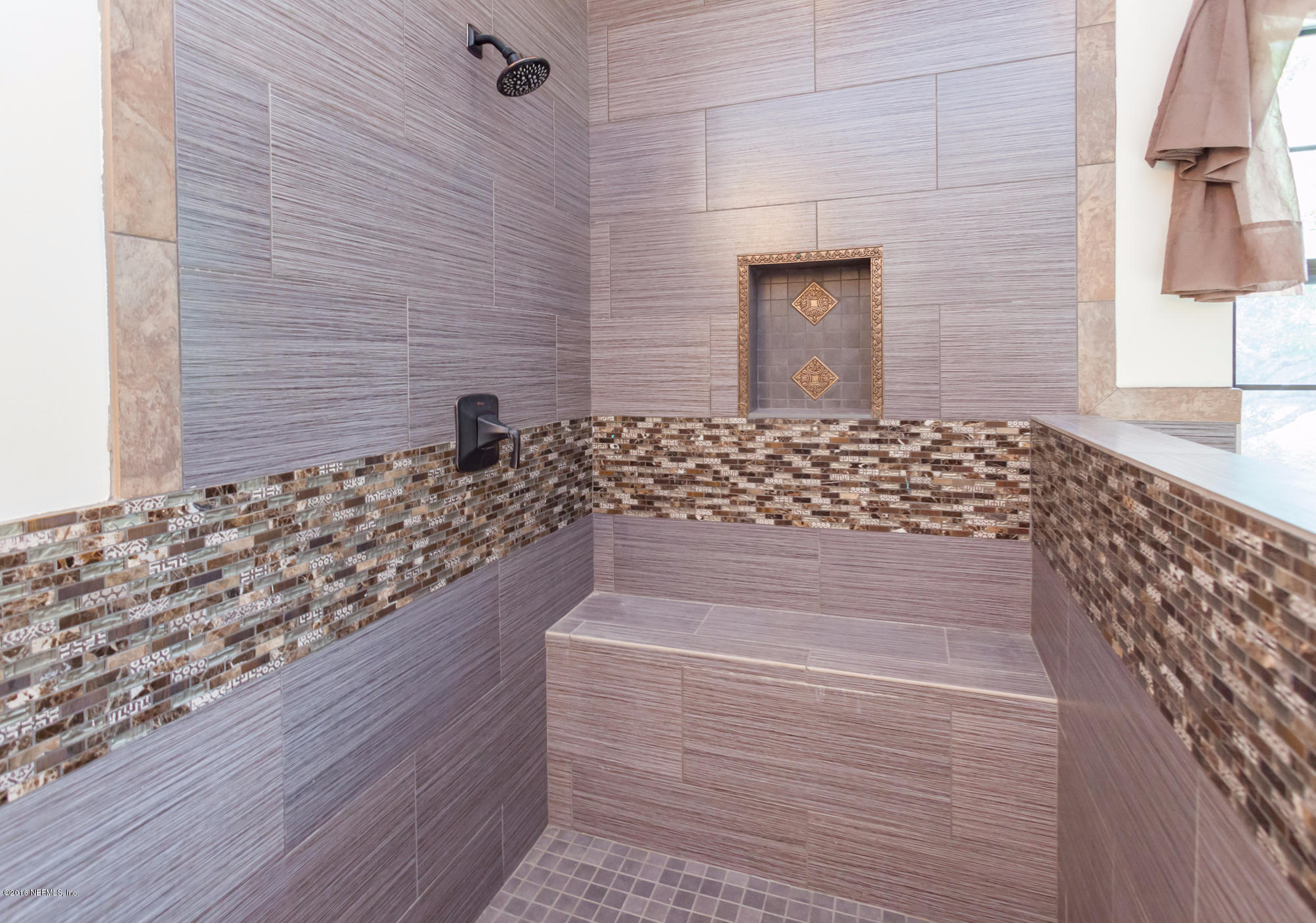 17111 Buckskin Road Hilliard, FL 32046 - Photo 36 of 72 36 gorgeous shower with seat