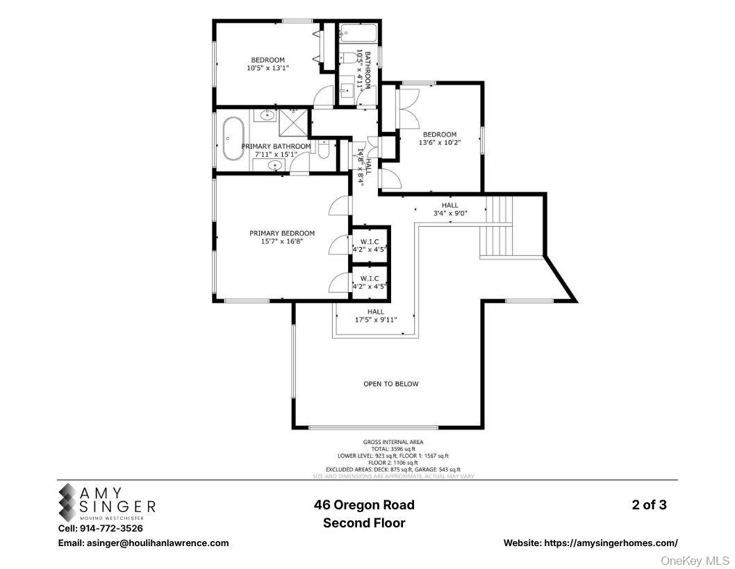 46 Oregon Road Armonk, NY 10504 - Photo 33 of 34 Second Floor