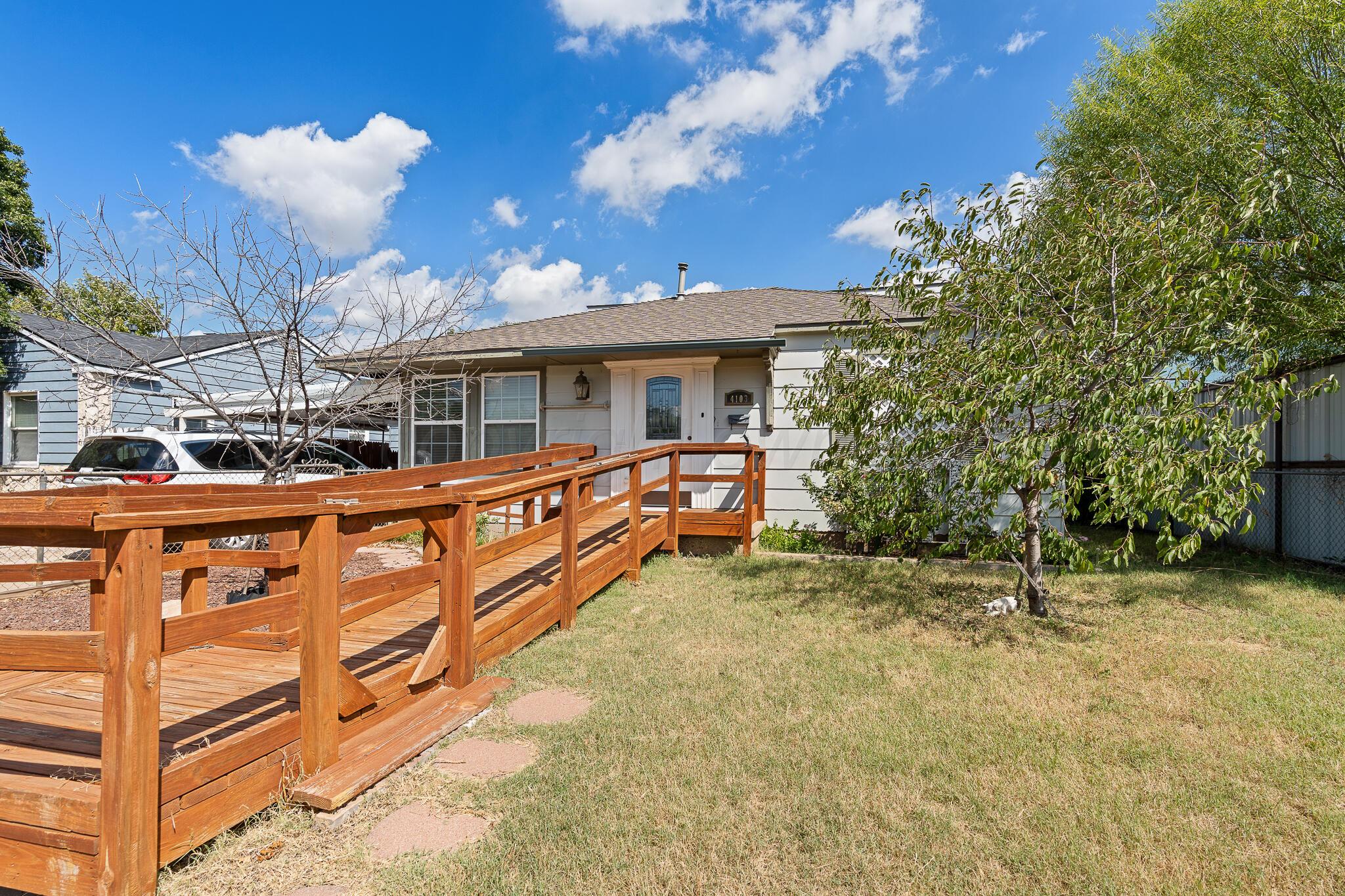 4103 Cline Road Amarillo, TX 79110 - Photo 3 of 18 House Front View 3