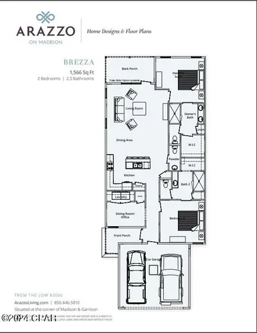 $329,900 | 290 Arazzo Way Port Street, Unit 1, Port St. Joe, FL 32456