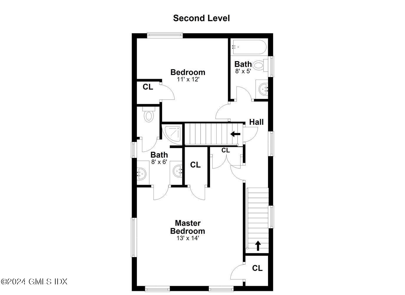 13 Grigg Street Greenwich, CT 06830 - Photo 15 of 30 a picture of a wall with a white wall and a painting