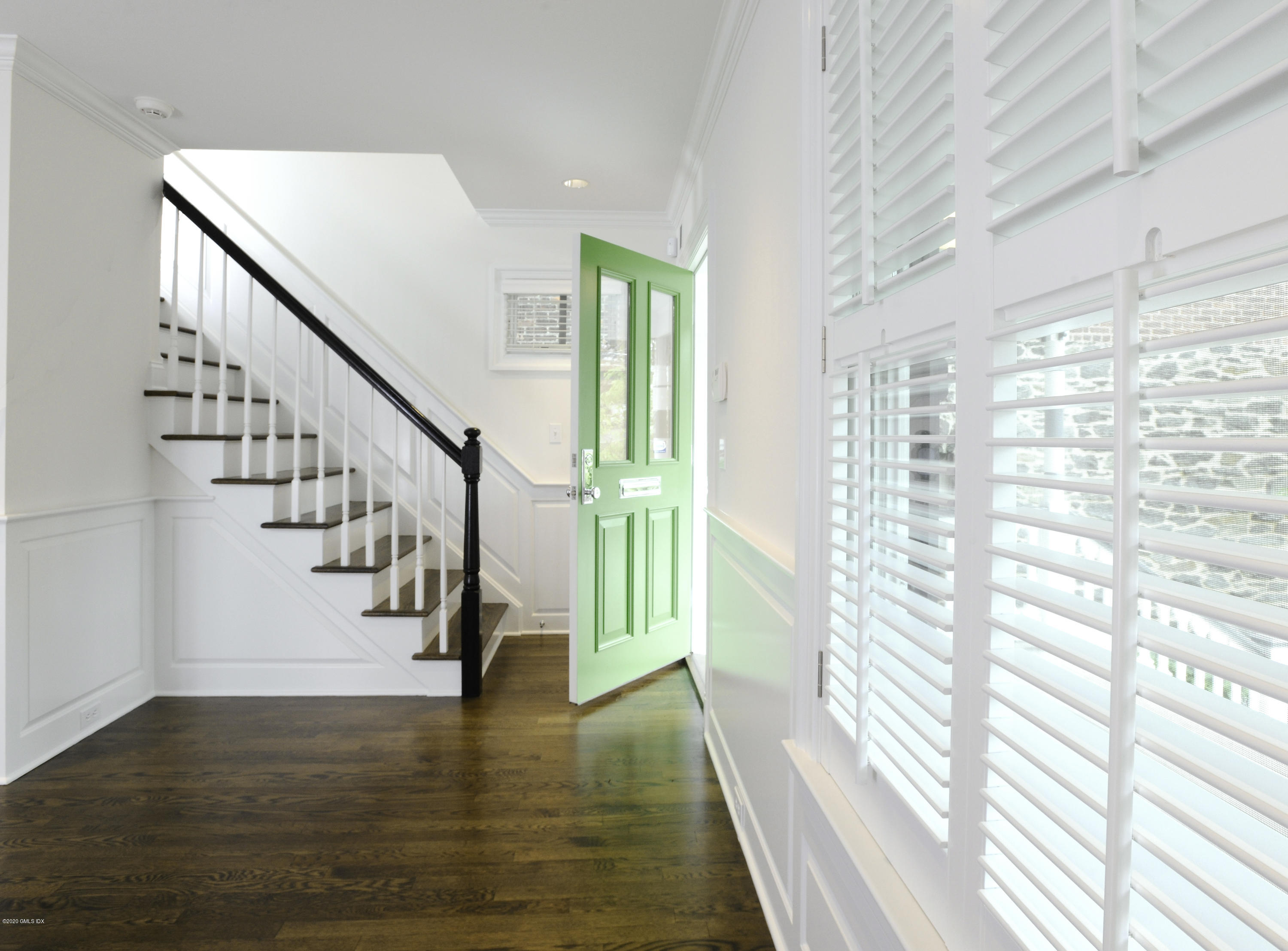 13 Grigg Street Greenwich, CT 06830 - Photo 19 of 30 a view of entryway and hall with wooden floor