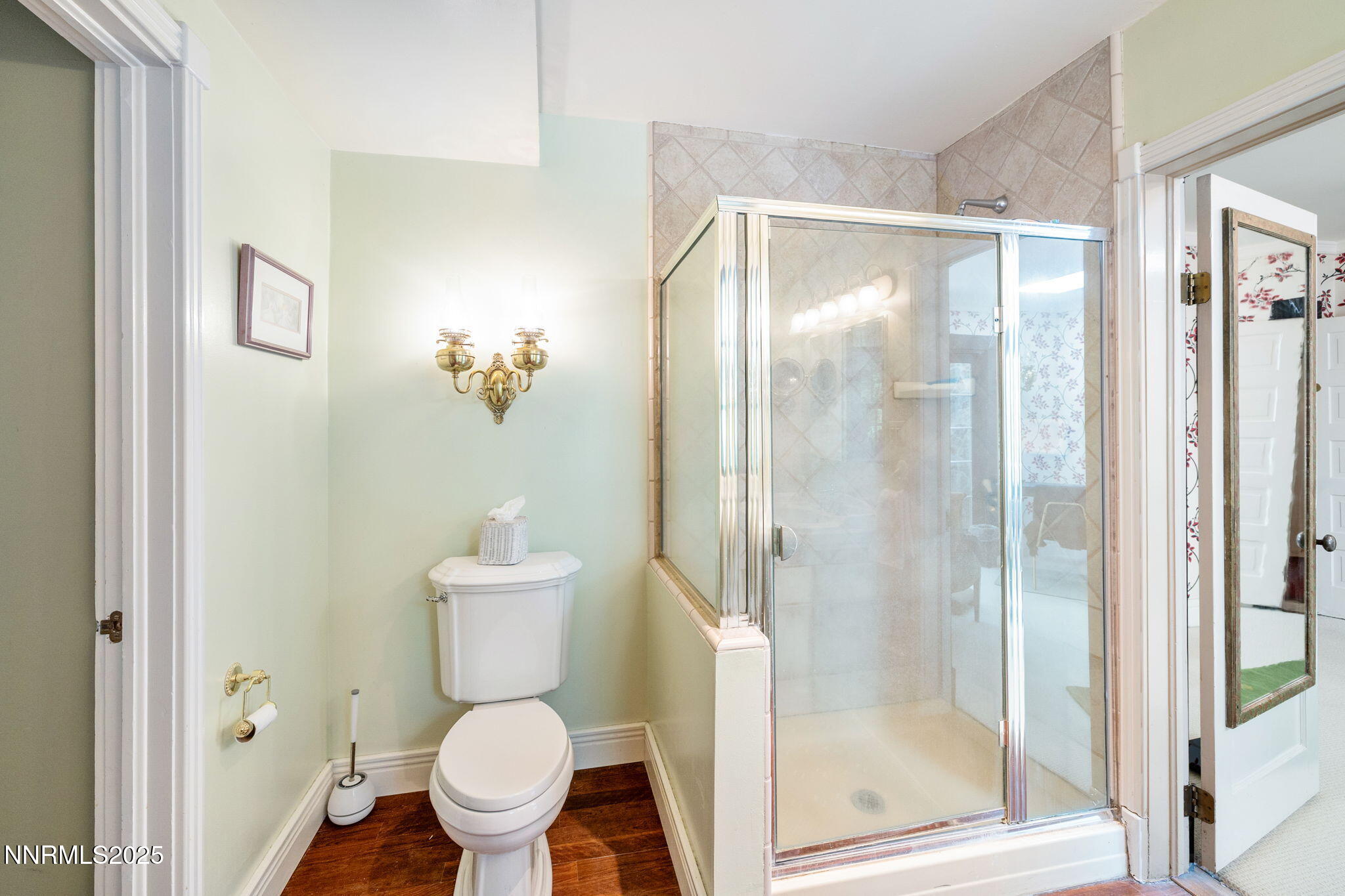 1555 Marsh Avenue Reno, NV 89509 - Photo 30 of 84 a bathroom with a toilet and a shower