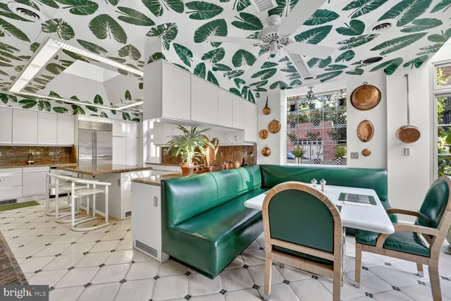 view of a chairs and table in a patio