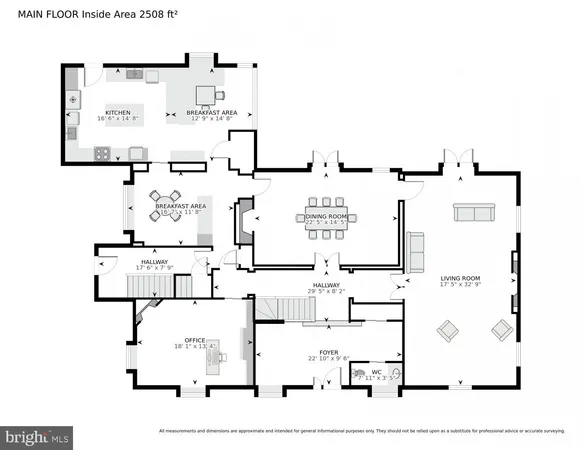 a picture of a floor plan