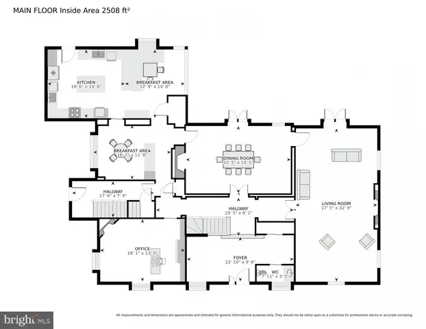 a picture of a floor plan