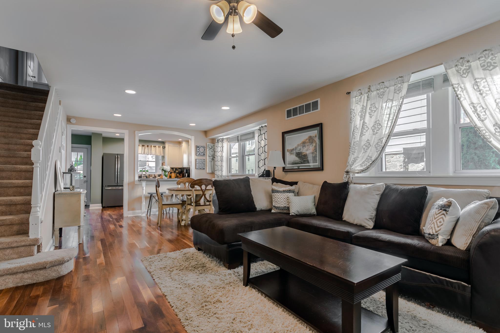 34 Greenhill Road Springfield, PA 19064 - Photo 5 of 36 a living room with furniture and a large window
