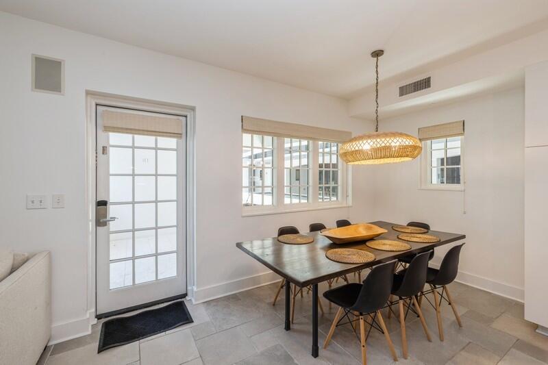 136 Georgetown Avenue, Unit 3B5 Rosemary Beach, FL 32461 - Photo 4 of 22 a dining room with furniture and window