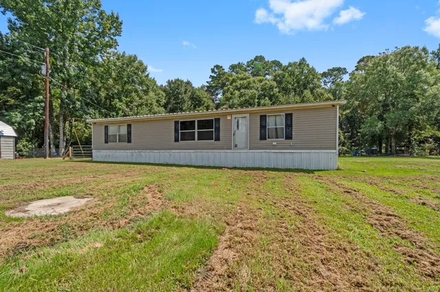 a house with a garden